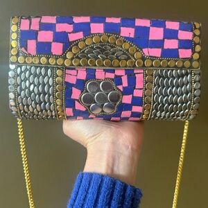 Colorful Mosaic Clutch